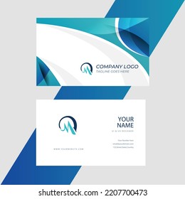 Creative modern business card design template