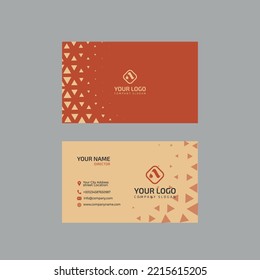 Creative modern business card design