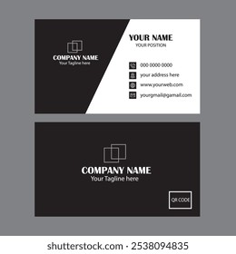 Creative modern business card design 