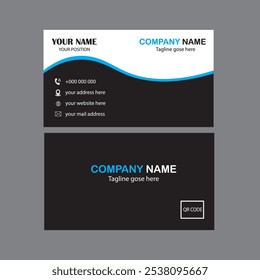 Creative modern business card design 