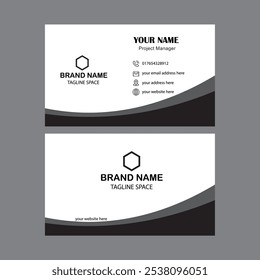 Creative modern business card design