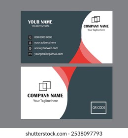 Creative modern business card design