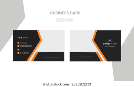 creative and modern business card design 