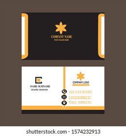 Creative modern business card template