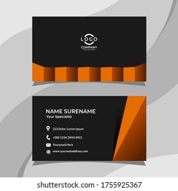Creative and modern business card template
