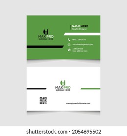 Diseño creativo de plantillas de tarjetas de visita.plantilla de diseño único corporativo.