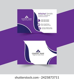 Creative and modern business card template
