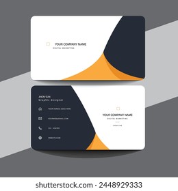 Creative and modern business card template