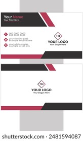 Creative modern business card template. Professional Corporate Business Card Template design. Free Vector