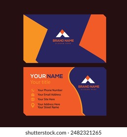 Creative and modern business card template