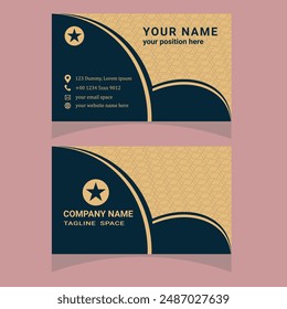 Creative and modern business card template