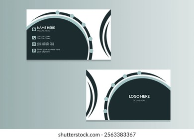 Creative and modern business card template