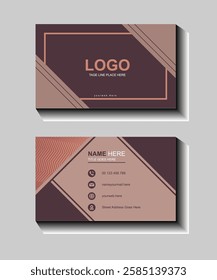 creative modern business card template