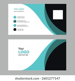 Creative and modern business card template