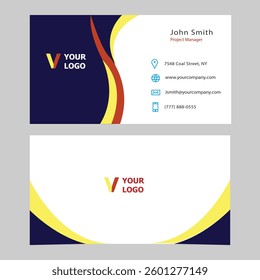 Creative and modern business card template