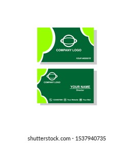 creative and modern business cards. vector illustration.
