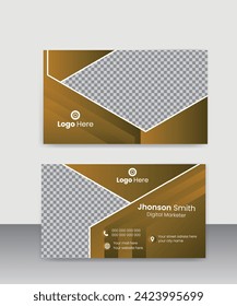 Creative Modern Business and Clean Business Card Design Template