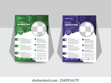 Creative Modern Business corporate Design Template A4