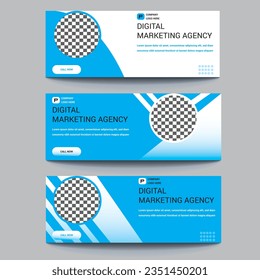 Creative Modern Business Facebook Cover Design Template