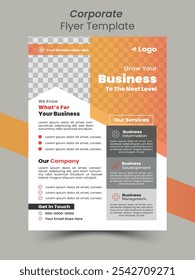 Creative And Modern Business Flyer Design Template