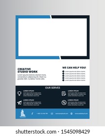 Creative Modern business Flyer template