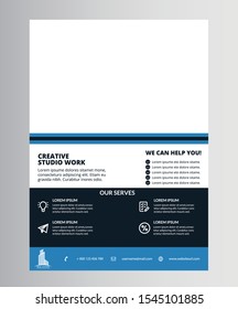Creative Modern business flyer template