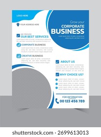 kreativ modern business flyerposterleaflet design