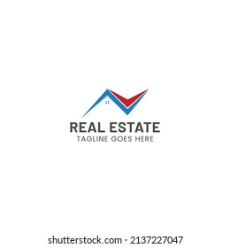 creative and modern business logo, real estate building logo