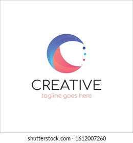 Creative modern C Letter Logo