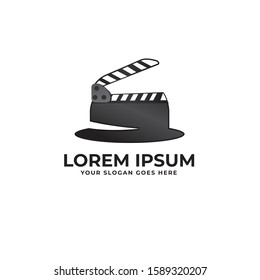 Creative and modern cinematography logo design template vector eps