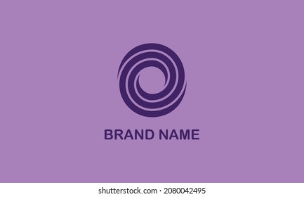 creative and modern circle symbol gives a dynamic and professional impression
