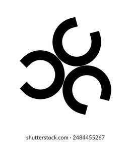 creative modern color full logo design