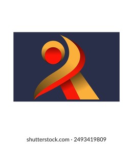 Kreatives modernes farbenfrohes Logo-Design