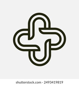 creative modern color full logo design