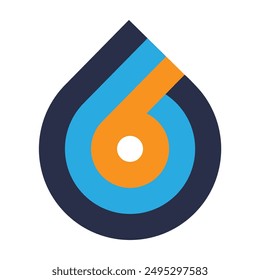 creative modern color full logo design
