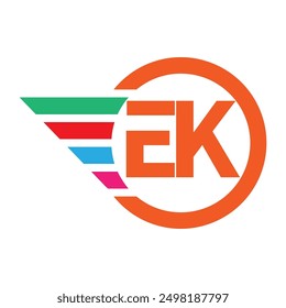 creative modern color full logo design