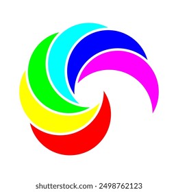 Diseño de logotipo completo de color moderno creativo