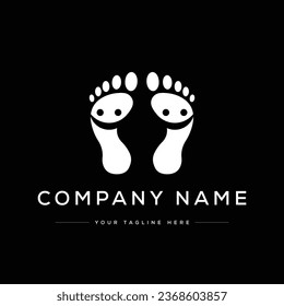 Logo de la Comunidad Moderna Creativa. Logo en blanco y negro. Usable para logotipos de empresas. Elemento de plantilla de diseño de logotipo de vectores planos