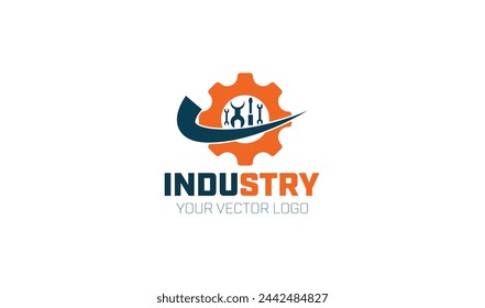 Plantilla moderna creativa y creativa del vector del logotipo de la compañía