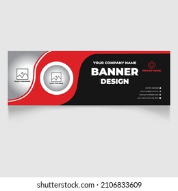 Diseño creativo moderno de plantillas de banner empresarial