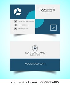 Creative and modern corporate business card template