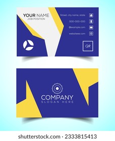 Creative and modern corporate business card template