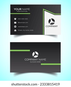 Creative and modern corporate business card template