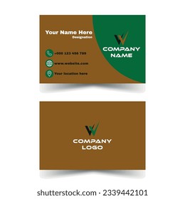 Creative modern Corporate business card