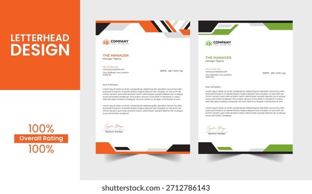 Creative Modern Corporate Briefkopf Template Design Pack