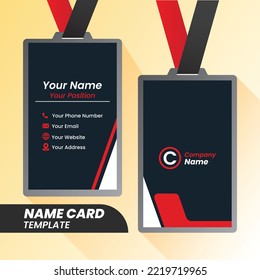 creative modern Corporate name card and Name card