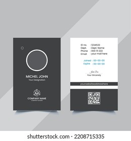 Creative Modern Corporate Office Id Card Stock Vector (Royalty Free ...