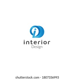 Creative modern i and d letter logo