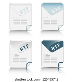 	Creative and modern design file type icon