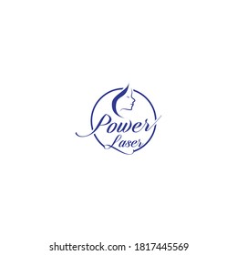 Creative modern digital skin care logo
